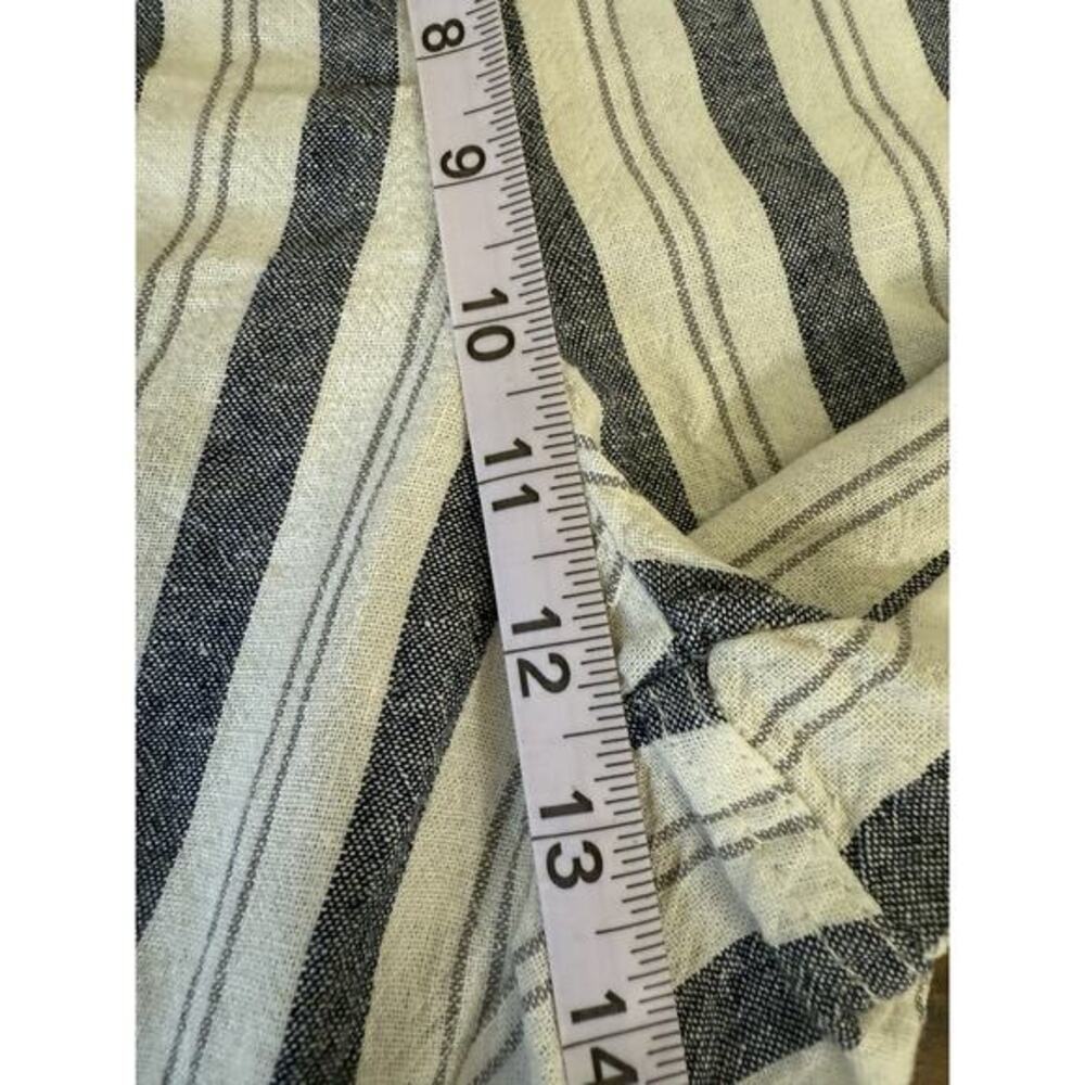 Per Se Linen Blend Pants Wmns 2X Beach Coastal Travel Resort Cruise Drawstring - Picture 8 of 9